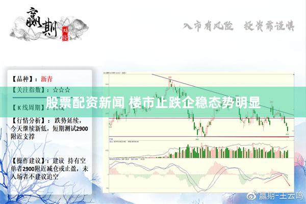 股票配资新闻 楼市止跌企稳态势明显