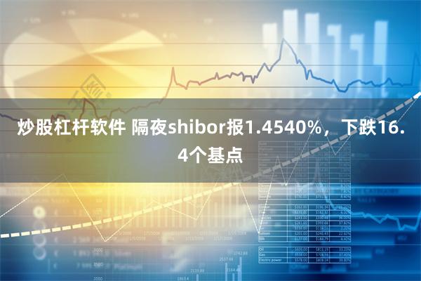 炒股杠杆软件 隔夜shibor报1.4540%，下跌16.4个基点