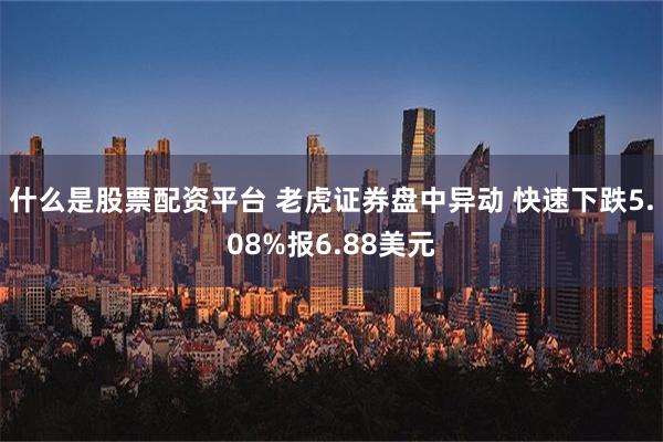 什么是股票配资平台 老虎证券盘中异动 快速下跌5.08%报6.88美元